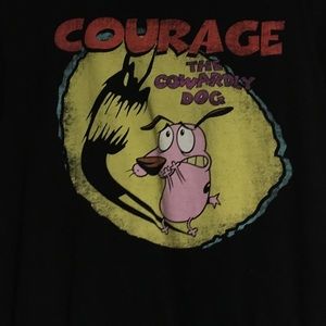 courage the cowardly dog t shirt
