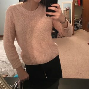 pink sweater