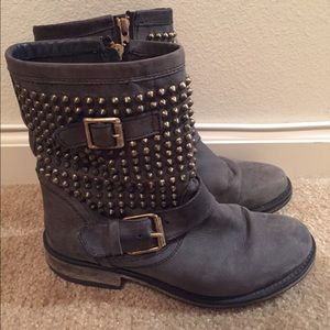 Leather Steve Madden boots