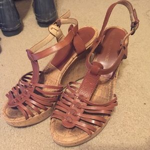 Audrey Brooke Brown Wedges