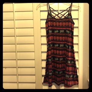 Xhilaration elephant sun dress