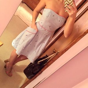 Lilly Pulitzer strapless ladybug dress