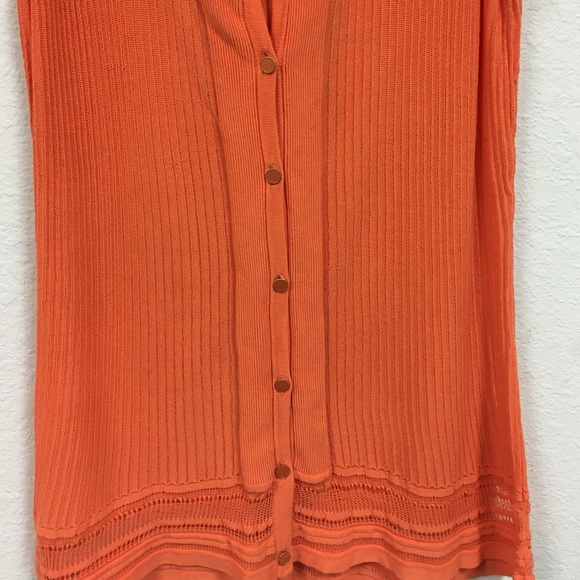 Etcetera Orange camisole shell - Picture 2 of 4