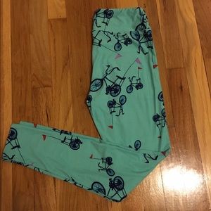OS LuLaRoe bicycle leggings