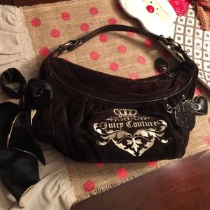 Juicy bow purse bag black/brown
