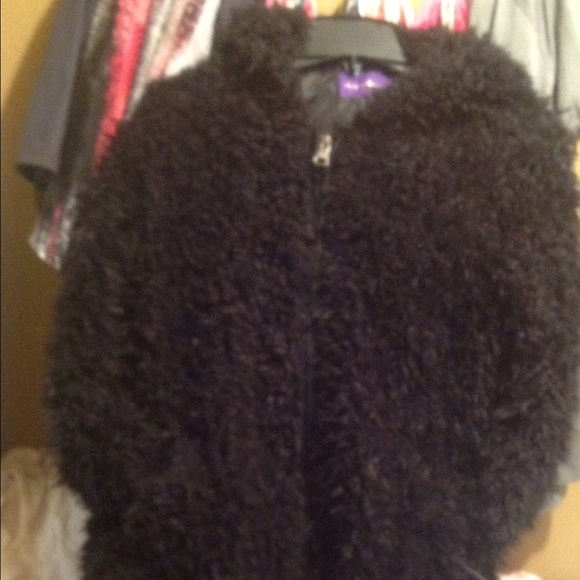 Madden Girl Shaggy Jacket/Coat Brand New with tags