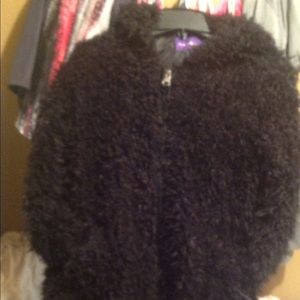 Madden Girl Shaggy Jacket/Coat Brand New with tags