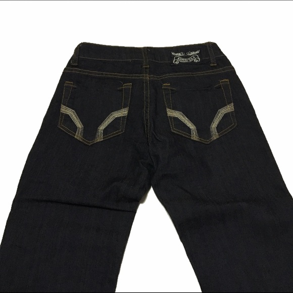 Dark Denim Skinny Jeans - Picture 4 of 5