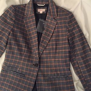 Plaid blazer