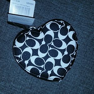 Authentic coach coin purse