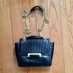 DVF 440 Mini Rail Quilted Leather Crossbody Bag