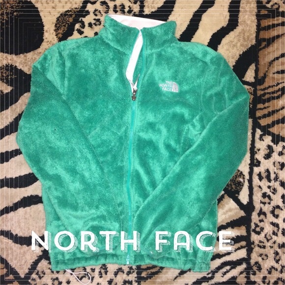 Green North Face Osito - Picture 3 of 3