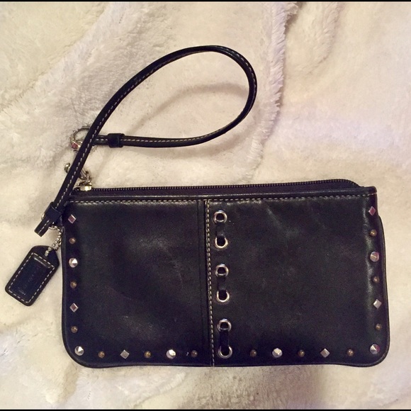Coach Studded Wristlet