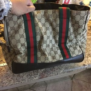 Authentic Gucci Dog Carrier