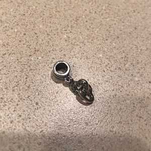2 Heart Pandora Charm