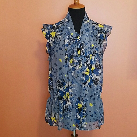 *Loft* Floral Blouse