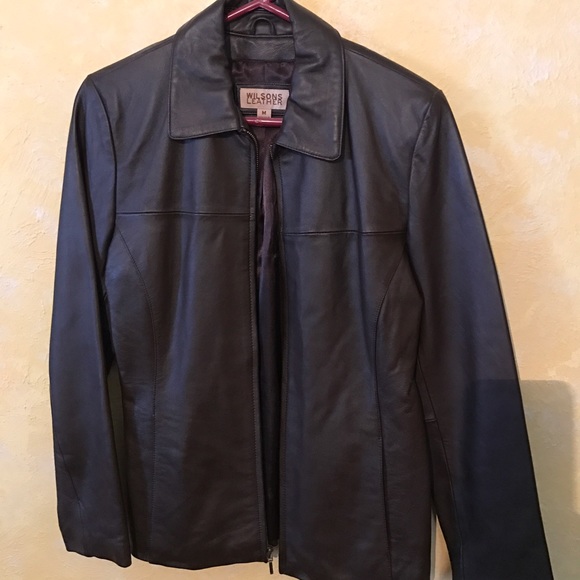 Wilson's leather jacket - women's - size M