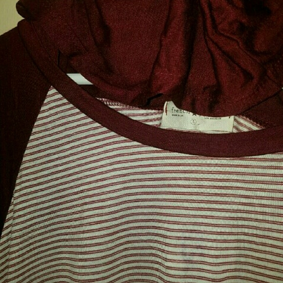 NWT MAROON LONG SLEEVE - Picture 3 of 3
