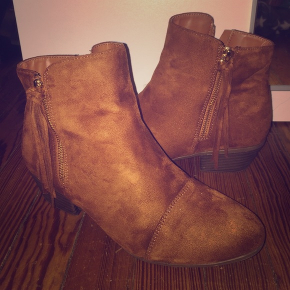 Ankle Suede Booties