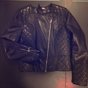 Black H&M Leather Jacket