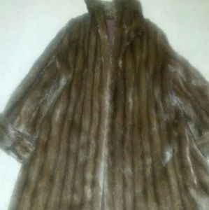 Vintage Mink Stroller Coat