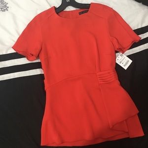Brand new Zara red top