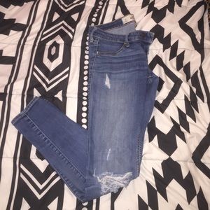 Hollister Ripped Jeggings