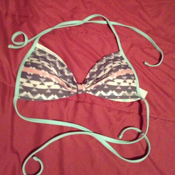 Aztec swimsuit top!!