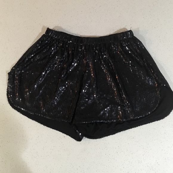Lovers + Friends sequin shorts