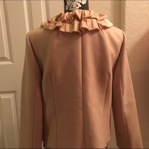 J. Crew Wool Jacket w/Silk Trim - Picture 2 of 3