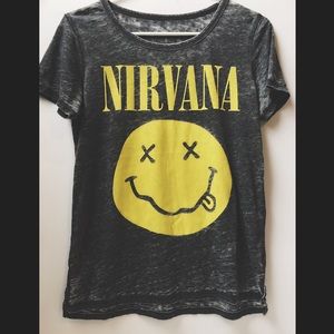 Authentic Nirvana Band Tee