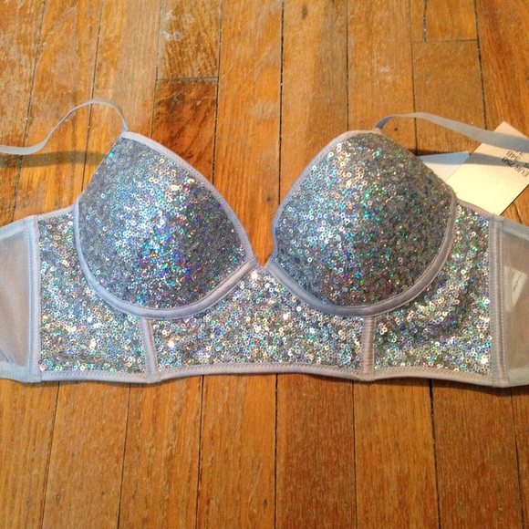 NWT H&M Glitter Bra