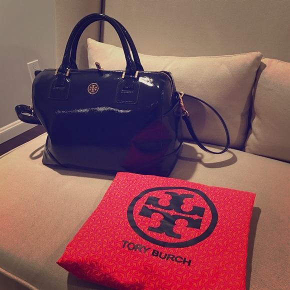 Tory Burch Middy Dark Navy Blue