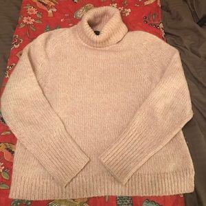 Light Pink Jcrew Turtleneck