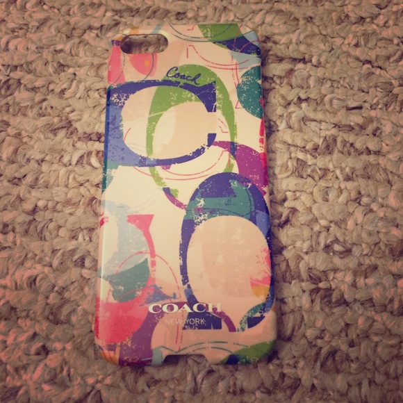 Coach iPhone 5 or SE case
