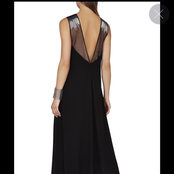 BCBGMaxazria gown with stitch neck detail - Picture 2 of 4
