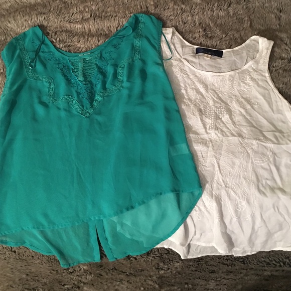 Patterned tanks