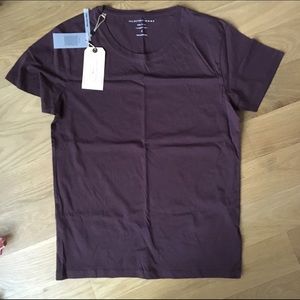 Mens selected homme Pima cotton vneck tee