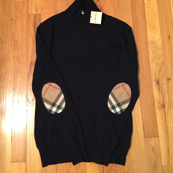Real Burberry black turtle neck