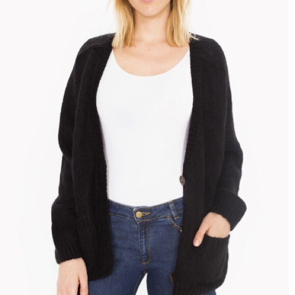 American Apparel Knit Cardigan