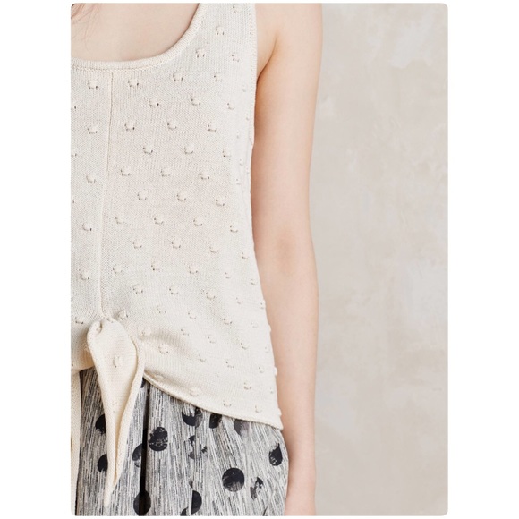 Anthropologie Dot-embossed Tank by Callahan NWT - Picture 3 of 4