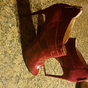 Bootie heels