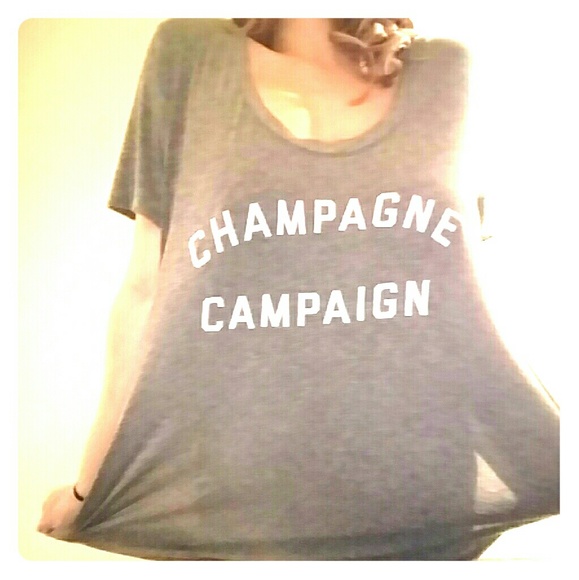 "Champagne Campaign" tee