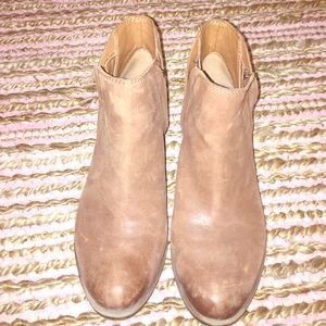 Lucky Brand leather booties