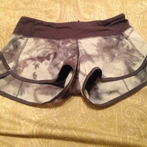 Lululemon speed shorts