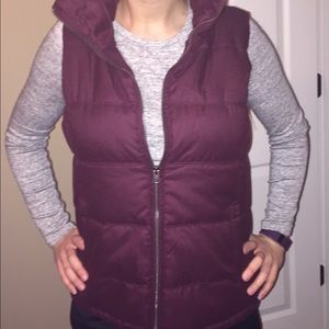 Maroon vest