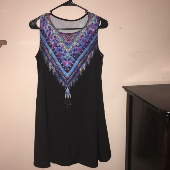 Feather dress. NWOT.