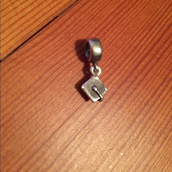 Pandora Grad Cap Charm