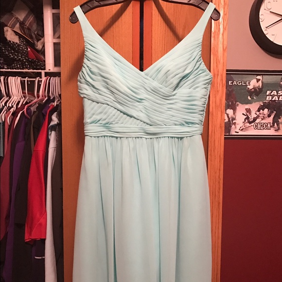 David's Bridal bridesmaid dress