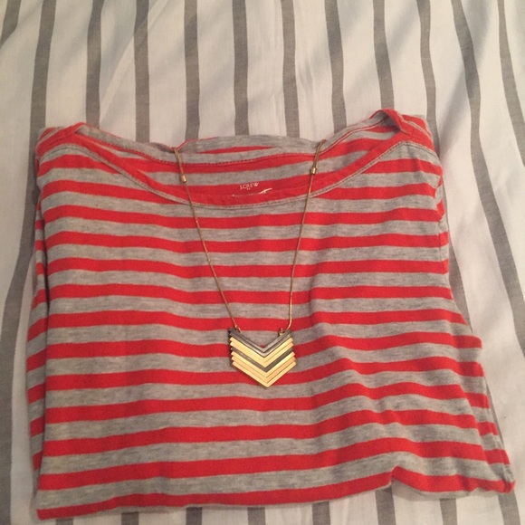 J Crew Artist Boat Neck T!